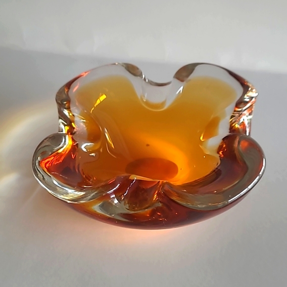 MCM art glass ashtray - Picture 1 of 6
